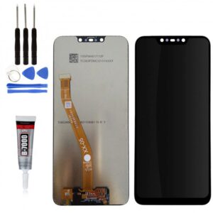 ECRAN LCD + VITRE TACTILE HUAWEI MATE 20 LITE NOIR + OUTILS + ADHESIVE COLLE